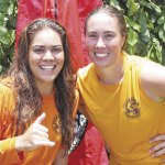 Victory Yokotake and Lauren McDowell