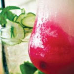 Moir Margarita (front) and Cucumber Mojito. Dan Lane photos
