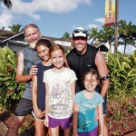 Jim Raelson, Xaveria Rodriguez, Veda, Eve and Travis Parker