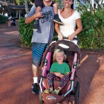 Matt, Cassius, Jessica and Poppy Olson