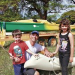 Luke, Brian and Ella Carter
