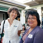 Anne Dimock and Sonia Topenio