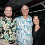 Ed Justus, Bill Fernandez and Cynthia Justus
