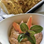 Taro Dip with Focaccia