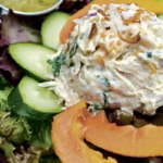 Chicken Papaya Mac Nut Salad