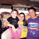Abby and Katie Burleson and Susan Oshiro-Taogoshi