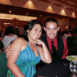 Rachel Hamamura and Kiel Perreira