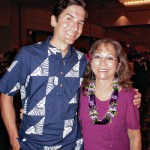 Justin Kollar and Janice Bond