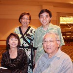 Kimi, Charlene and Travis Navarro and Arnold Fujii