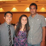 Bryson Cayaban, Moani Genegabuas and Mikal Moranz