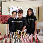 Mackenzie Ajimura, Shandra Salud and Hope Rabang