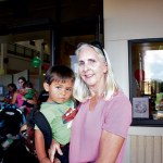 Kaikoa Kua and Liz Thompson