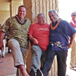 Mayor Bernard P. Carvalho Jr., Randall Francisco and County Councilman Kipukai Kuali‘i