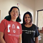 Jen Barnett and Leslie Cabingabang
