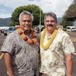 Councilmen Kipukai Kuali‘i and Mel Rapozo
