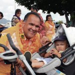Mayor Bernard P. Carvalho Jr. and Holden Aiu