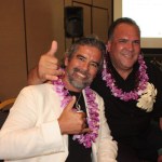 Henk Rogers and Mayor Bernard P. Carvahlo Jr.