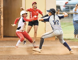 Menehune and Red Raiders Play Ball