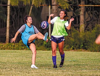Soccer Players Compete To Fight Cancer